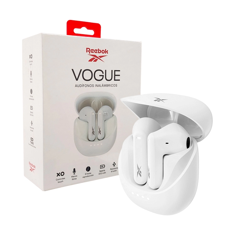 Auriculares Reebok Vogue STYLISH RBK-TWV- Art.LREEB0002